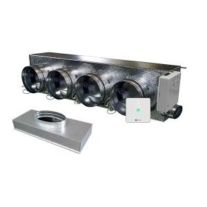 AIRZONE - Pack plen Easyzone C25 Medium IB8 Mitsubishi Elec 6x200 01L+plen reprise 4xC250