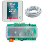 AIRZONE - Pack Aidoo Pro Control Wi-Fi Vectiloconvecteur - BluEZero Cable Blanc