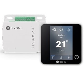 AIRZONE - AZ Pack Aidoo Pro WIFi pour Climat avec commun Modbus Bluefa cble noir