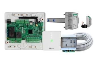 AIRZONE - AZ Pack Flexa 25 rectan HUB AirQ Box AirQ Sensor 2 cble bus 15m