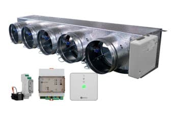 AIRZONE - AZ Pack plénums 25 HUB Medium Carrier 5x200 02S