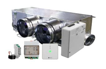 AIRZONE - AZ Easyzone 25 HUB Slim + VMC Mitsubishi Electric 2x150 01S
