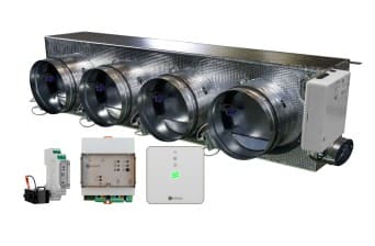 AIRZONE - AZ Easyzone 25 HUB Standard + VMC Fujitsu 4x200 07L