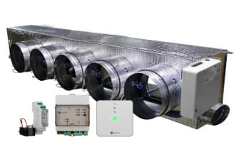 AIRZONE - AZ Pack plnums 25 HUB Standa VMC Mitsub Electr 5x200 01M