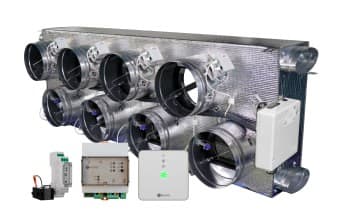 AIRZONE - AZ Pack plnums 25 HUB Standa VMC Mitsub Electr 8x200 01L
