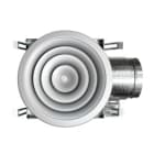 AIRZONE - AZ Diffuseur circulaire + plénum isolé 250 mm aluminium