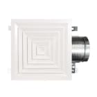 AIRZONE - AZ Diffuseur carré motorisé + plénum isolé 225 mm blanc