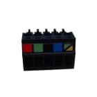 AIRZONE - AZ Pack de bornas 5 pines con paso 35 color negro y conexi horizo 10 unidad