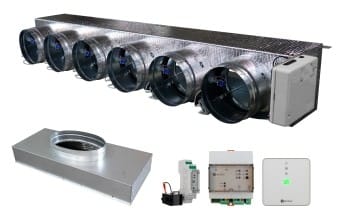 AIRZONE - AZ Pack plénums 25 Plus HUB Medium Mitsubishi Electric 6x200 01S