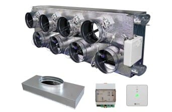 AIRZONE - AZ Pack plnums 25 Plus HUB Standa VMC Mitsub Electr 8x200 01M