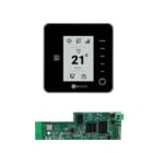 AIRZONE - Pack Thermostats Think Radio Noirs (2) + Webserver  Wifi