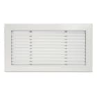 AIRZONE - AZ Grille lineaire 15° 1 dir gauche 1400x300 mm aluminium clip