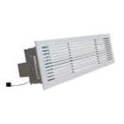 AIRZONE - AZ Grille lineaire 15° 2 dir motorisee 750x200 mm blanc vis