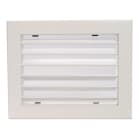 AIRZONE - AZ Grille simple deflexion horizontale 900x400 mm blanc vis