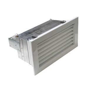 AIRZONE - AZ Grille simple deflex horizo motori double 600x10 mm blanc vis