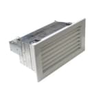 AIRZONE - AZ Grille simple deflex horizo motori double 200x15 mm alumin vis