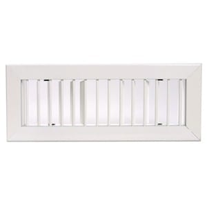 AIRZONE - AZ Grille simple deflexion verticale 700x500 mm blanc loquet