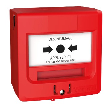 S&P - Déclencheur manuel de désenfumage pour centrale CDLED