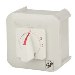 S&P - Commutateur 4 positions (0/1/2/3).