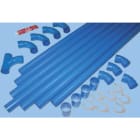 S&P - Kit réseaux SAPHIR comprenant 10 tubes longueur 2 m + accessoires