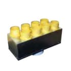 S&P - Plénum isolé d'insufflation 8 piquages D 80 mm, pour réseau VMC double-flux