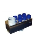 S&P - Plénum isolé d'extraction 6 piquages D 80mm, 1 piquage D 125mm 1 piquage D 150mm