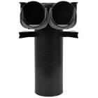 S&P - Adaptateur pour bouche en circulaire D125 mm