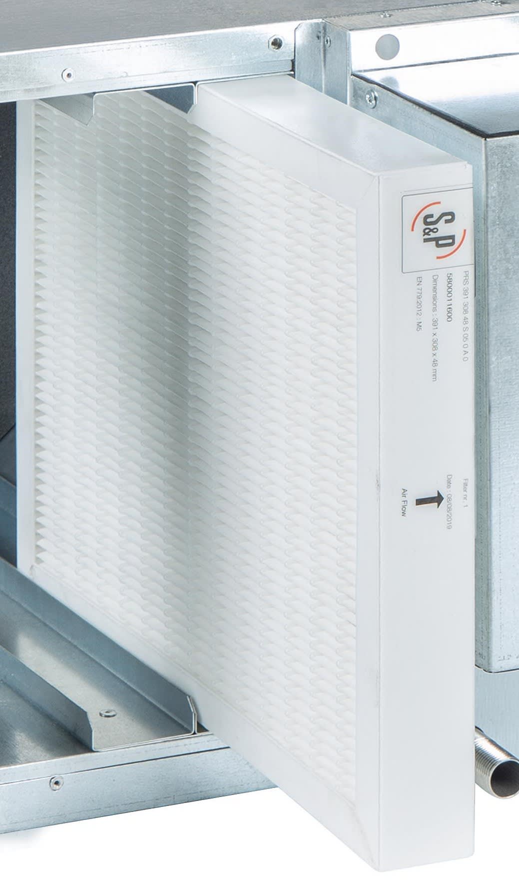 S&P - Filtre de rechange F7 pour purificateur d'air AIRPUR PAP 420/350CA/350VOC