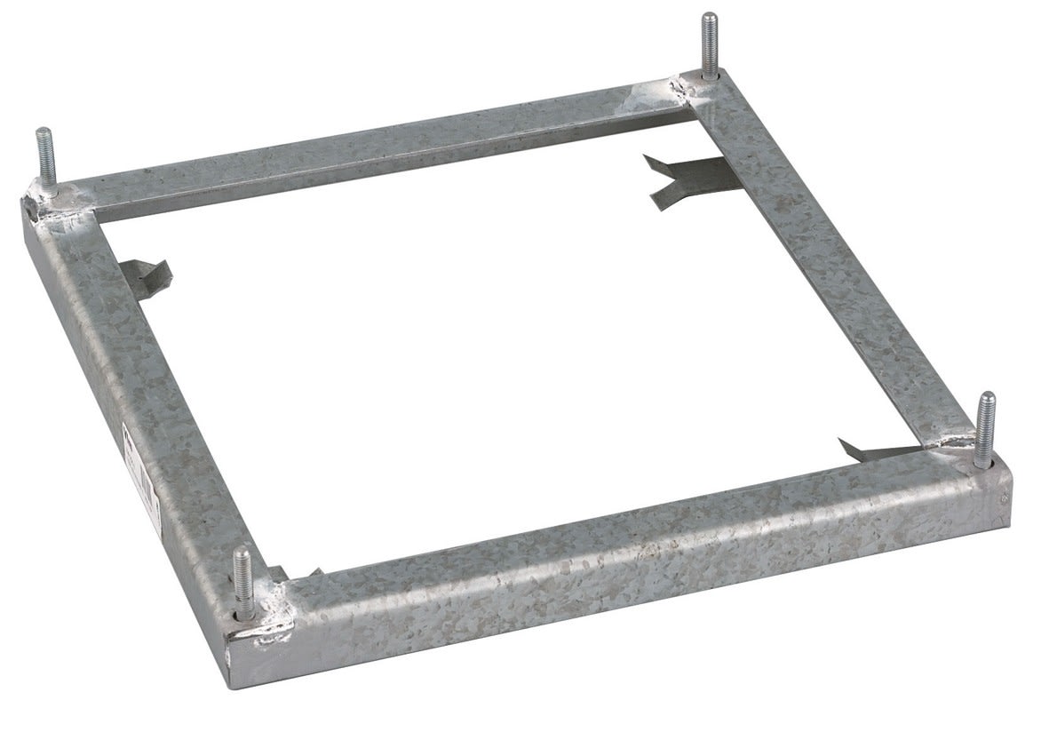 S&P - Cadre de scellement pour TOURELLES TNH/V 250 ou 315 sur une souche maçonnée