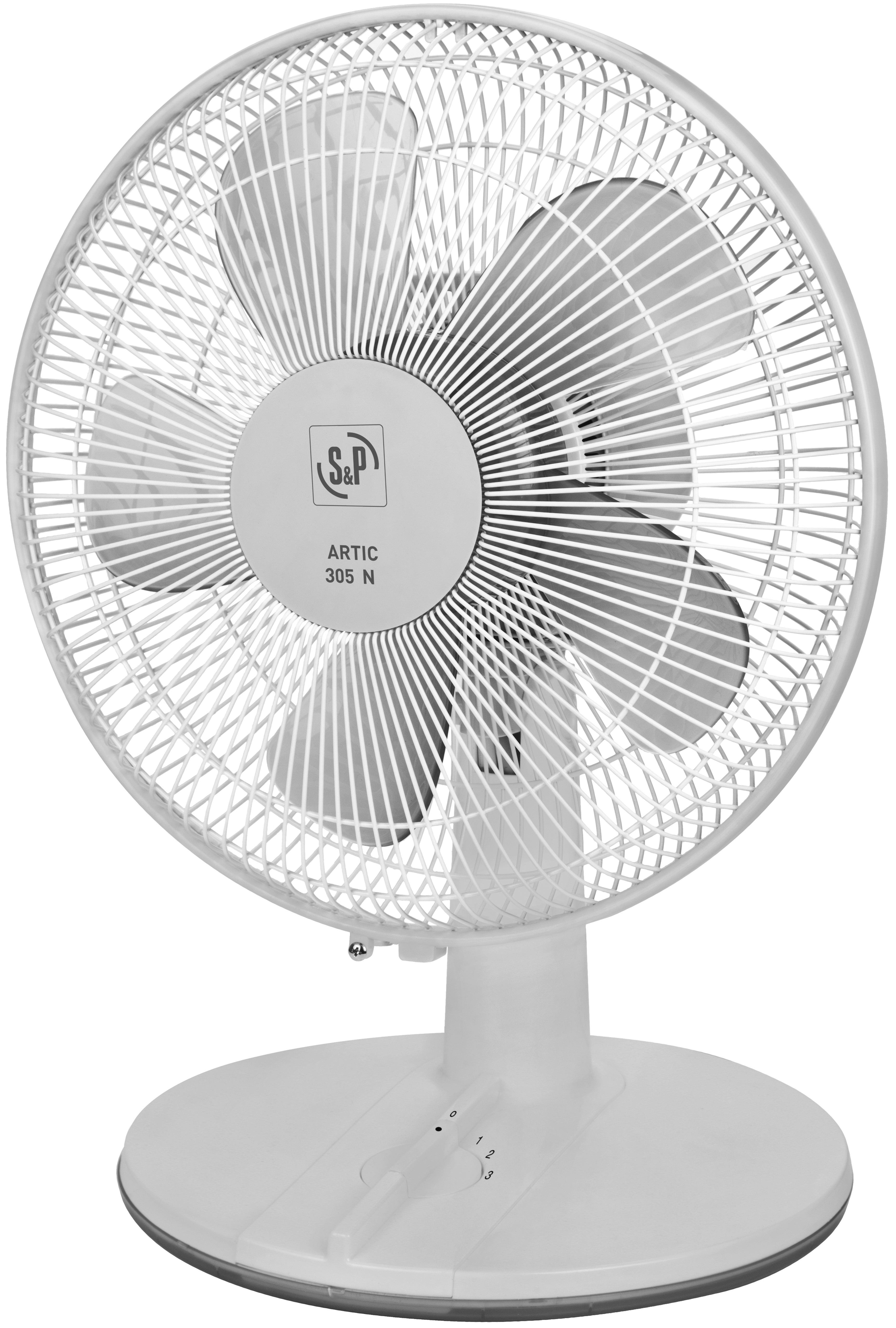 S&P - Ventilateur de table 3 vitesses. D 300 mm. Vitesse d'air : 2,7 m/s.