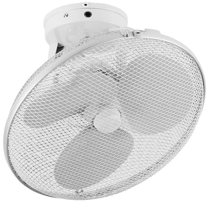 S&P - Ventilateur de plafond 3 vitesses. D 400 mm. Vitesse d'air : 2,2 m/s.