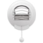 S&P - Bouche autoréglable tempo 45/135 m3/h. Cde élect 230V, manchette joint D125mm