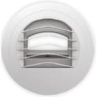 S&P - Bouche d'extraction autoréglable 90 m3/h, avec manchette à griffes D 125 mm