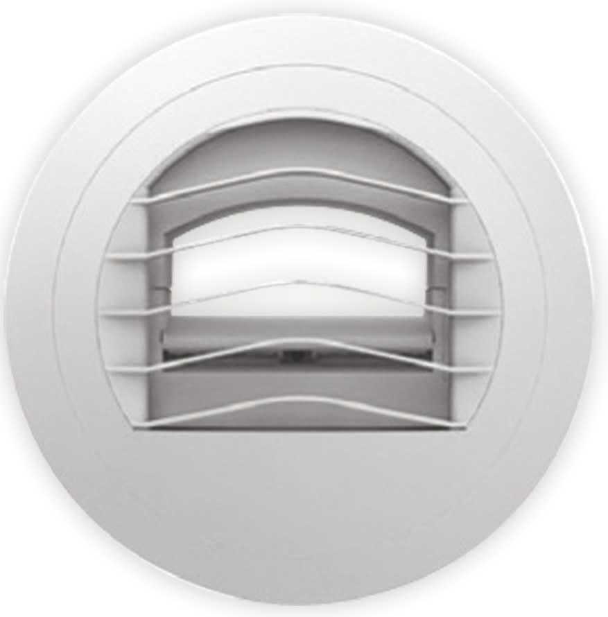 S&P - Bouche d'extraction autoréglable 15 m3/h, avec manchette à griffes D 80 mm