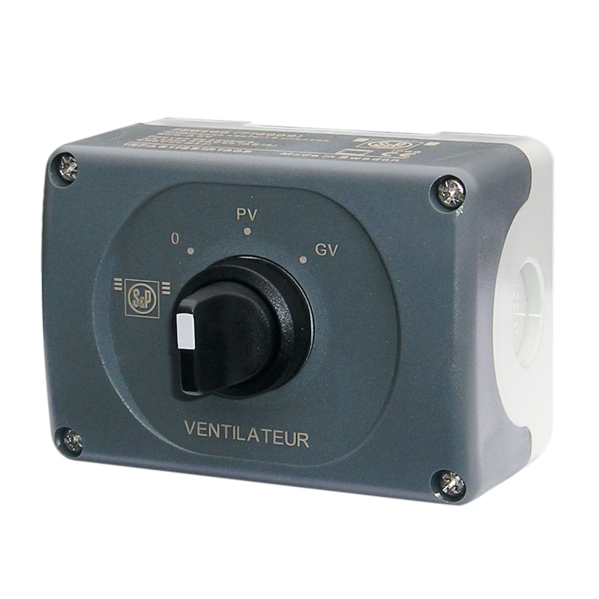 S&P - Boîtier de commande confort pour moteur 2 vitesses