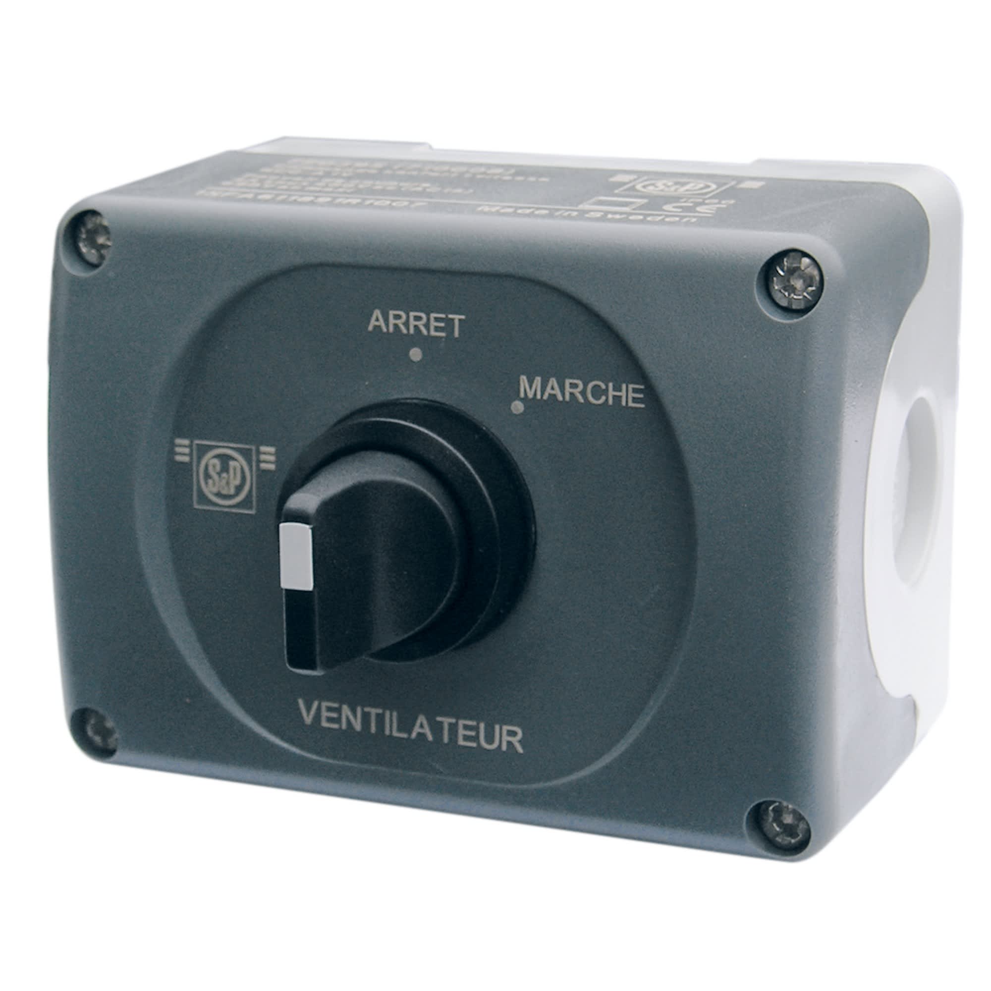 S&P - Boîtier de commande confort pour moteur 1 vitesse