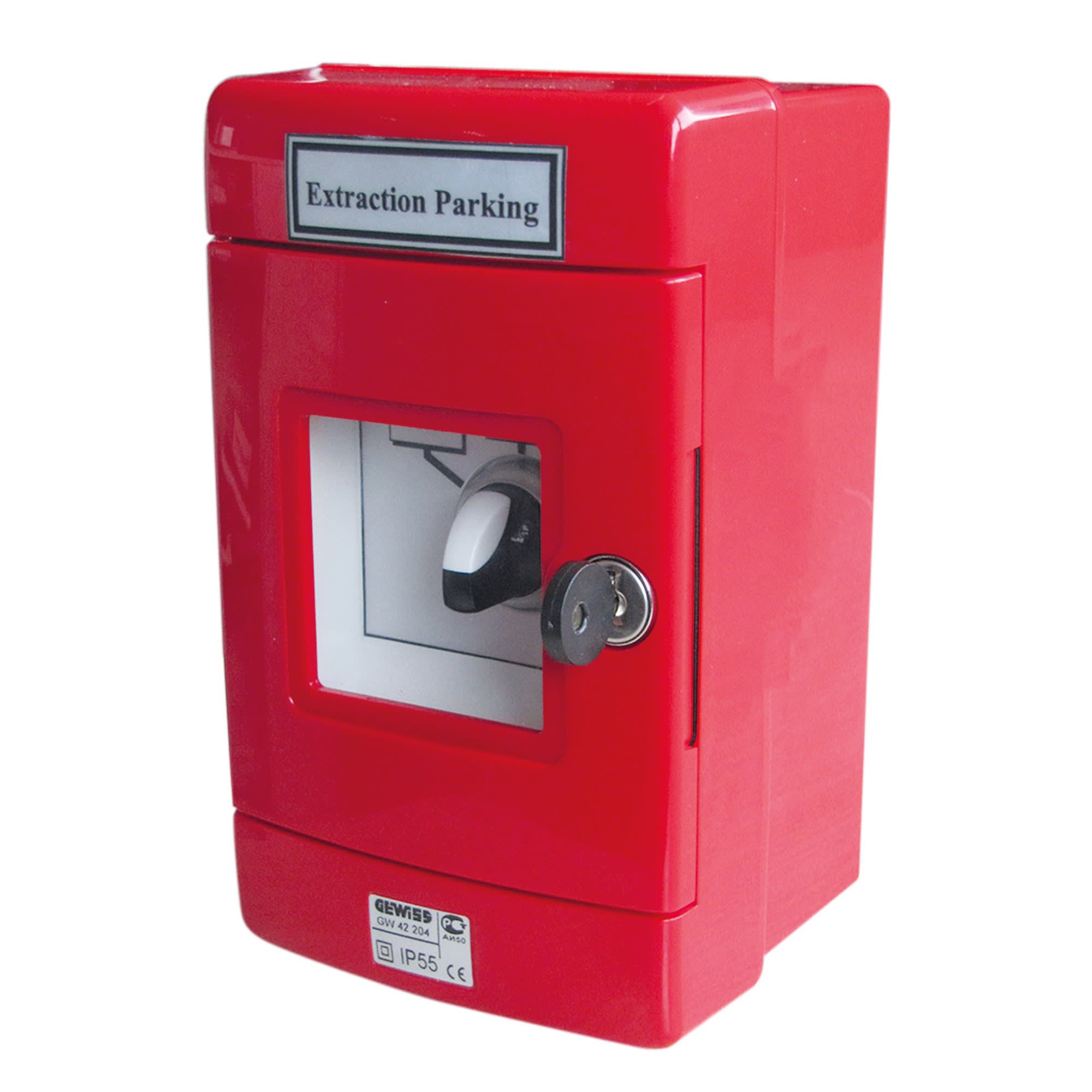 S&P - Boîtier de commande centralisée pour 2 coffrets confort/désenfumage PILOT PARC