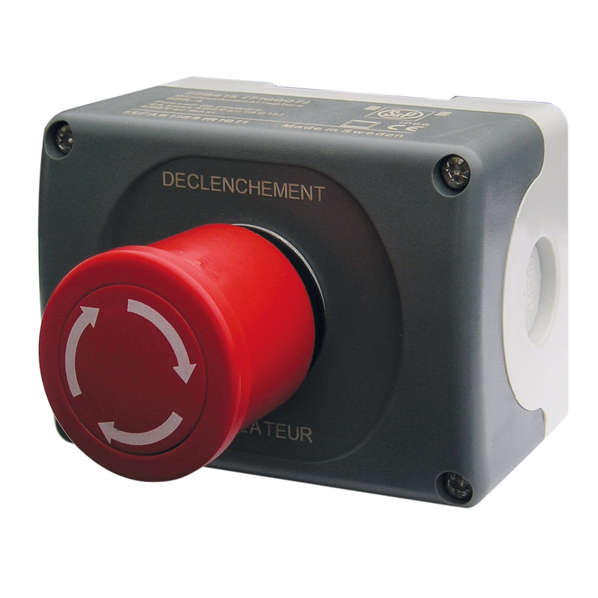 S&P - Boîtier de déclenchement à émission 24/48V