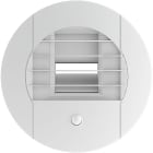 S&P - Bouche hygroréglable SdB avec WC élec (230V) détection présence 15-45/45 D80 mm