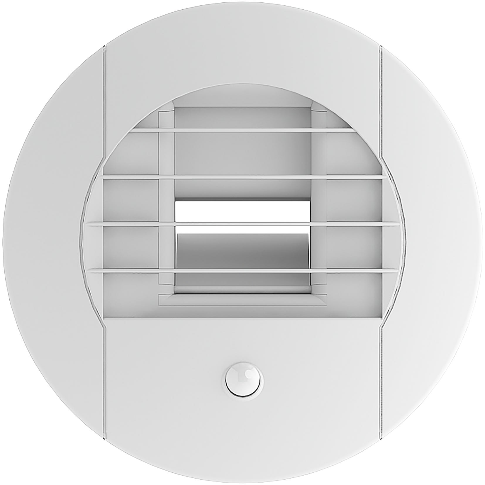 S&P - Bouche hygroréglable SdB avec WC élec (12V) détection présence 15-45/40 D80 mm
