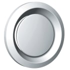 S&P - Bouche métallique réglable, 120 m3/h, obturateur réglable, manchette D 125 mm