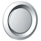 S&P - Bouche métallique réglable, 90 m3/h, obturateur réglable, manchette D 100 mm