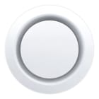 S&P - Bouche plastique réglable, de 25 à 180 m3/h, manchette à griffes D125 mm