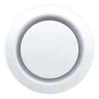 S&P - Bouche plastique réglable, de 25 à 180 m3/h, manchette pour dalle D125 mm