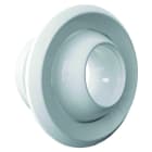 S&P - Buse de soufflage longue portée orientable, D de raccordement 200 mm, RAL 9010