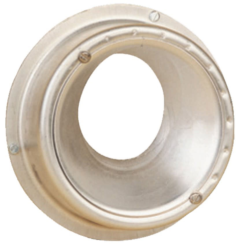 S&P - Bouche aluminium d'extraction pour combustion gaz. 120m3/h. D 125 mm (intérieur)