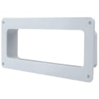 S&P - Bride murale rectangulaire PVC rigide, 55 x 220 mm, gamme TUBPLA