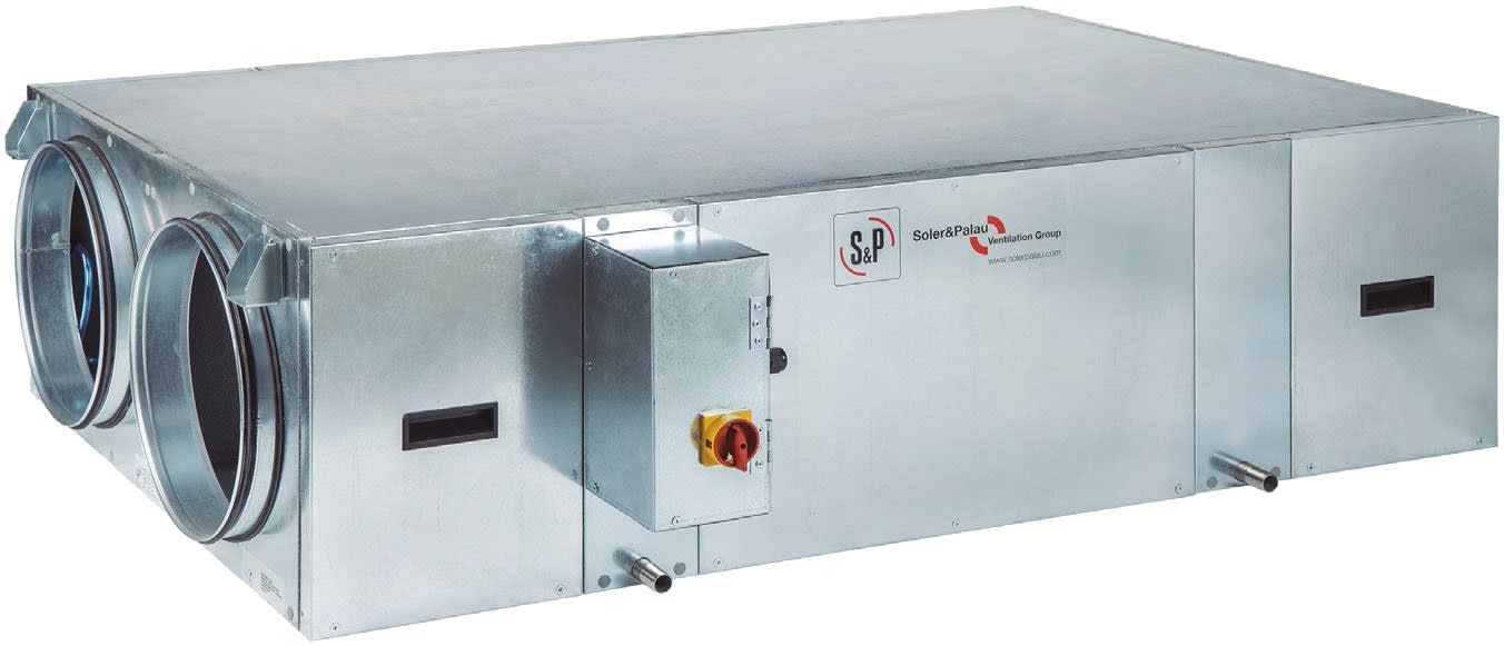 S&P - Centrale DF compacte très haut rendement 82% 4500 m3/h mono Ecowatt