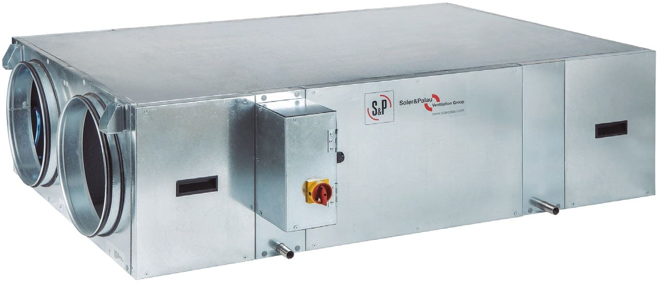 S&P - Centrale DF compacte très haut rendement 82% 500 m3/h mono Ecowatt + commande