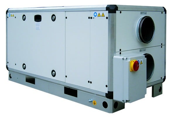 S&P - Centrale double-flux Très Haut Rendement 92% verticale, 5600 m3/h, bypass 100%